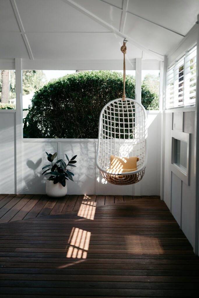 Small Space, Big Impact: Incorporating a Swing into Your Balcony Design
